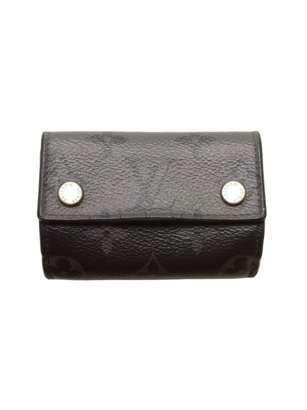 Louis Vuitton Portefeuille Discovery Compact Monogram Eclipse Trifold Wallet